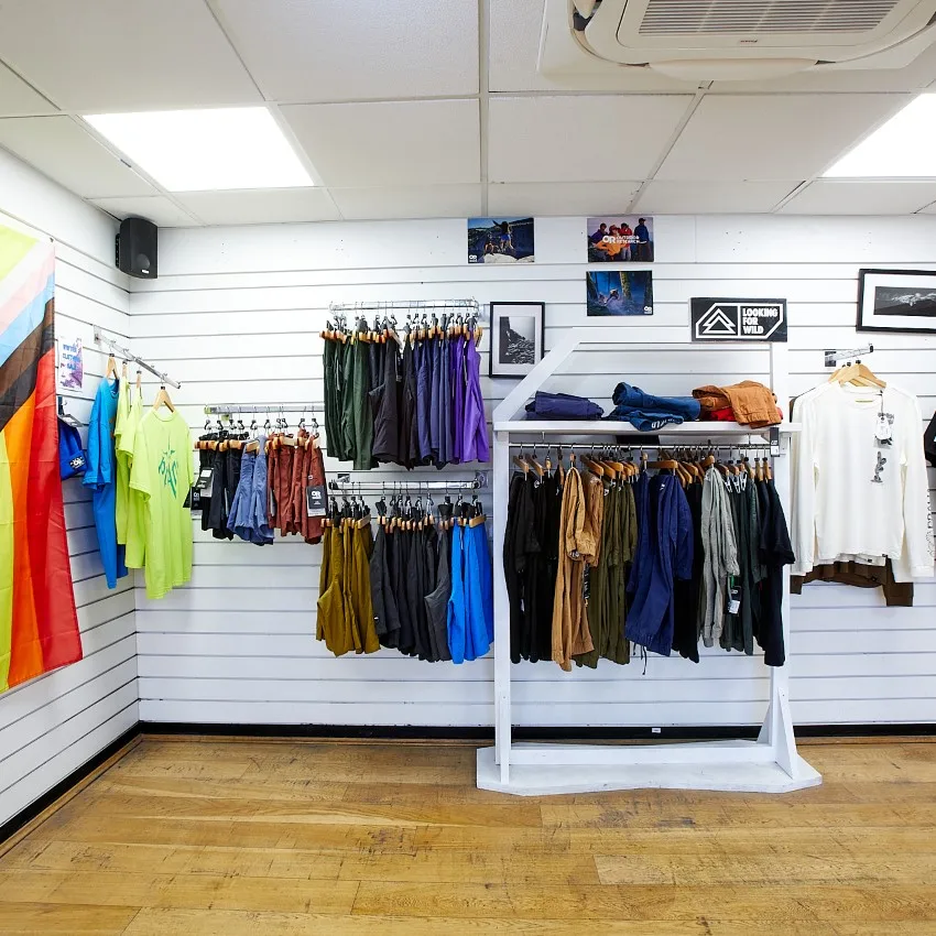 Climbing apparel on the retail rail