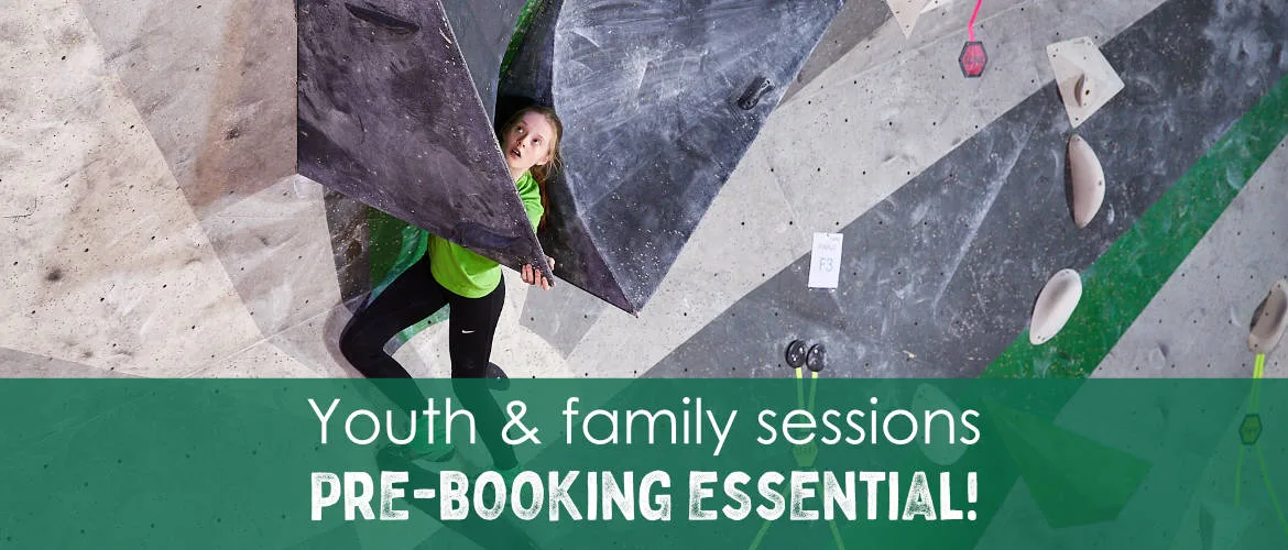 Youth and family sessions — pre-booking essential